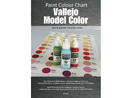 Paint Colour Chart Vallejo Model
