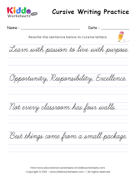 free printable cursive writing letters