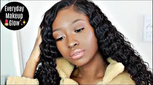 flawless everyday natural makeup routine tutorial for beginners affordable brown skin woc glam