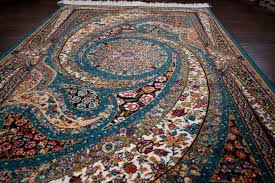 paradise kahkeshan blue loomed rug