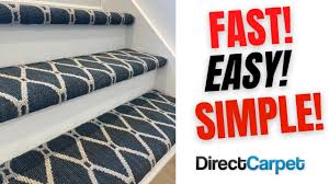 carpet your stair treads with this fast