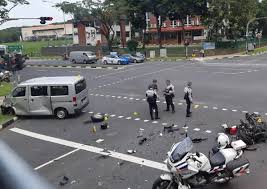 Keeping track of road accidents in singapore and sometime overseas. Motorcyclist Dies From Injuries After Accident With Van At Woodlands Junction Singapore News Asiaone