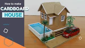 Looking for more real estate to buy? Building A Mini House With Swimming Pool From Cardboard 136 Youtube