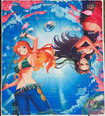 NEW One Piece Nami and Nico Robin Official Promo 2-Player Playmat | eBay