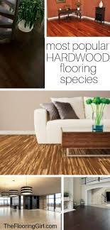 most por hardwood flooring species