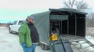 Atlas auto haulers are known for solid construction. Rod Woten Reviews His Snocaps Trailer Cover 4 Wheeler And Snow Machine Youtube