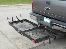 steel cargo carrier with 4 bike rack