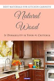 Cabinets are arguably the most essential parts of a kitchen design. With Deep Colours And That Classic Look Natural Wood Is A Beautiful Option For Your Kit Kitchen Cabinets L Shape Kitchen Layout Kitchen Cabinets And Cupboards