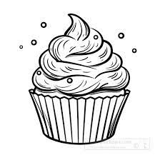 https://classroomclipart.com/image/vector-clipart/cupcake-with-cream-coloring-book-sketch-clipart-printable-63710.htm gambar png