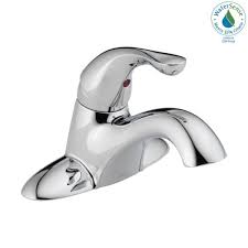 centerset single handle bathroom faucet