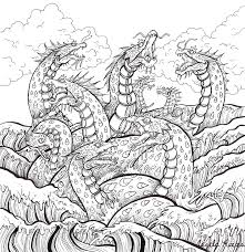 Best coloring greek mythology gods pokemon. The Book Of Beasts Coloring Book On Behance