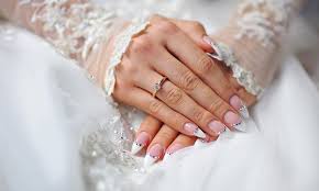 طرح ناخن عروس | ۴۰ ایده فوق العاده برای طراحی ناخن عروس - دترلند