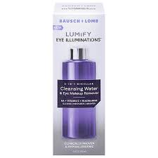 lomb cleansing water eye makeup