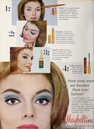 1950s eye makeup brows lashes