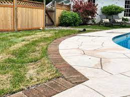 Install Brick Edging Around A Patio