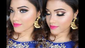 grwm wedding guest makeup look