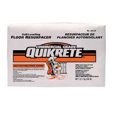 Maybe you would like to learn more about one of these? Quikrete 23kg Quikrete Fast Setting Self Levelling Floor Resurfacer The Home Depot Canada