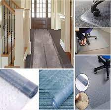 vinyl plastic carpet protector mat