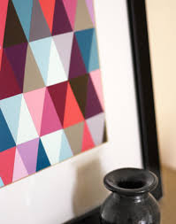 How To Make Easy Paint Chip Wall Art