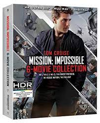 Visit 4k movies rocks and get your desired films at action 4k /. Amazon Com Mission Impossible 6 Movie Collection 4k Uhd Blu Ray Digital Tom Cruise Ving Rhames Henry Cavill Various Movies Tv