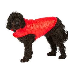 Good 2 Go Puffer In A Bag Dog Coat Red