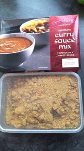 mayflower curry sauce mix syns