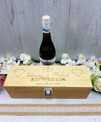 personalised engraved wooden wine