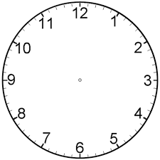 Free Blank Clock Face Printable Download Free Clip Art