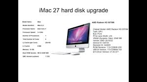 The latest rumors claim that nearly the entire mac lineup will be turned over at wwdc, with the macbook air, macbook pro, and imac lines receiving updates; Imac 27 Mid 2011 Hard Disk Upgrade Youtube