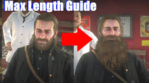 Red Dead Redemption 2 How To Grow Beard To 10 Max Length Beard Guide