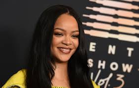 rihanna appears with son in british