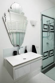 This is an art deco bathroom design that would be easier to replicate than some of our other more opulent examples. Art Deco Contemporary Bathroom Melbourne By French Interior Design Studio Houzz