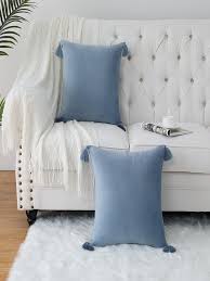 throw pillow cover pink velvet cushion