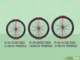 how to size a bike with pictures
