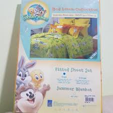 Bnib Baby Looney Tunes Fitted Sheet Set