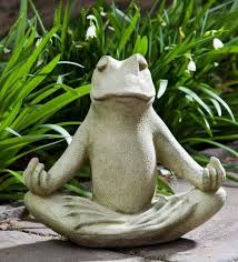 Frog Sculpture For Outdoor Garden And