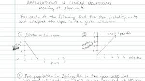 s of linear equations math