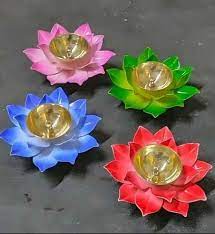 fl diwali wedding gift metal flower