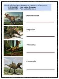Dinosaur Worksheets Facts Prehistoric Information For Kids