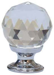 Vintage Style Diamond Crystal Cabinet