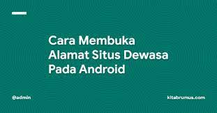 Di indonesia sendiri ada banyak sekali alamat situs web yang diblokir. Cara Membuka Alamat Situs Dewasa Pada Android Kitabrumus Com