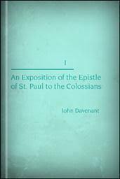 epistle of st paul to the colossians