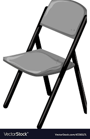 beach folding chair cartoon royalty