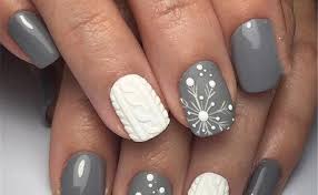 Place the neon pink polish aside and use the frigid temps as. Winter Nail Art Ideas Cute766