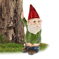 drunk garden gnome ornament decor rude
