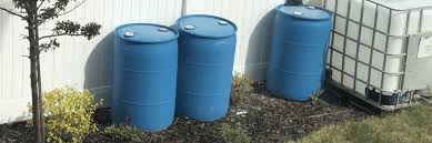 55 gallon barrels for water storage