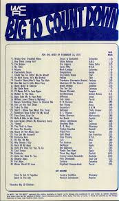 Wcfl Chicago Il 1970 02 16 In 2019 Music Charts Music