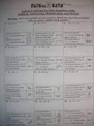 9 Faceing Math Worksheet Answers