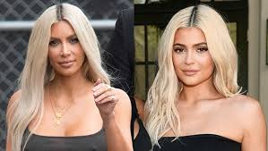 Welcome to the new matrix! Kylie Jenner Looks Exactly Like Kim Kardashian With Icy Blonde Hair Halter Black Dress See Pics Top Indi News
