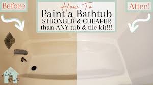 how to paint a bathtub yourself the